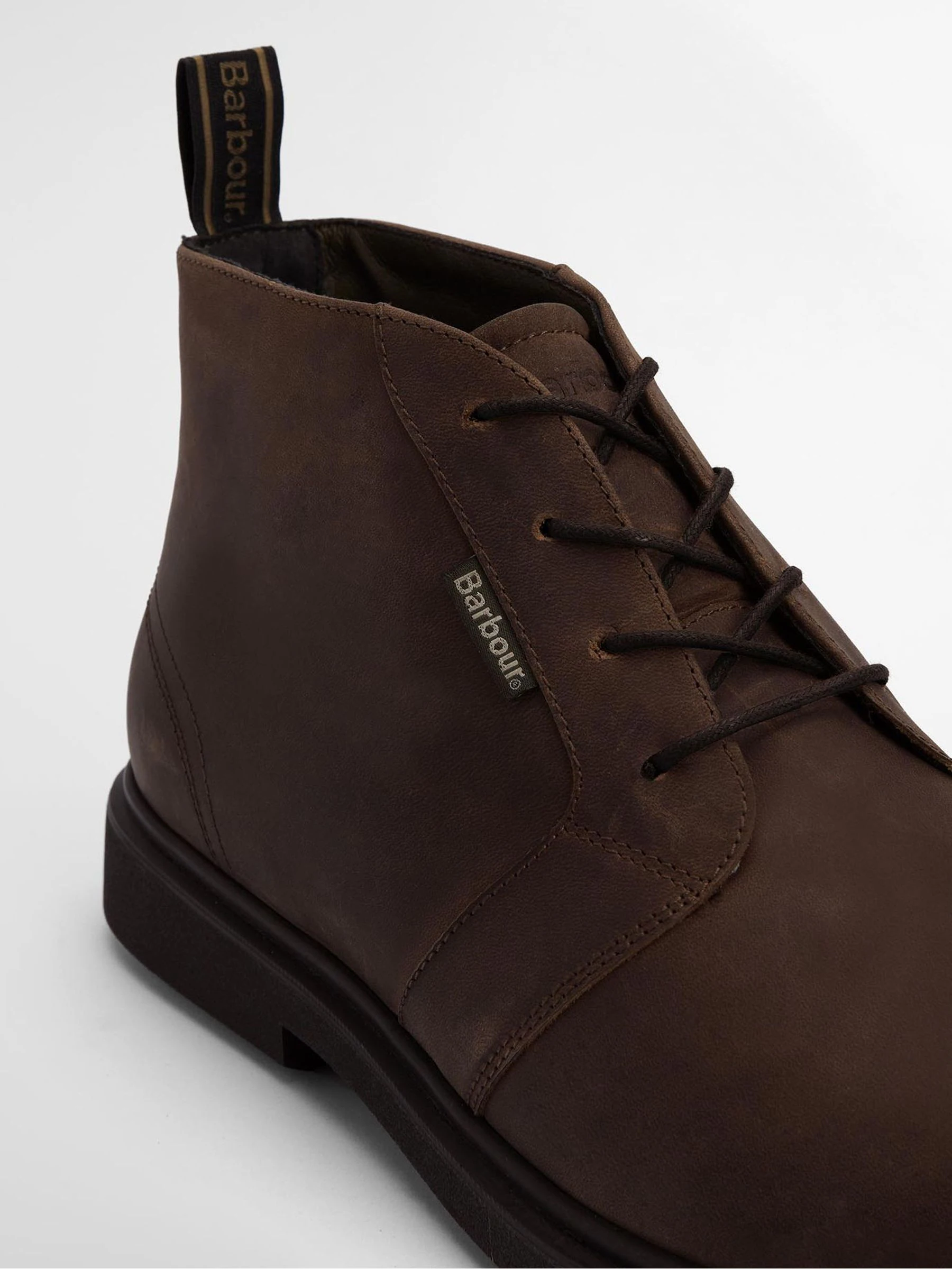 Donkerbruin - Barbour® Meays Leather Chukka Boot