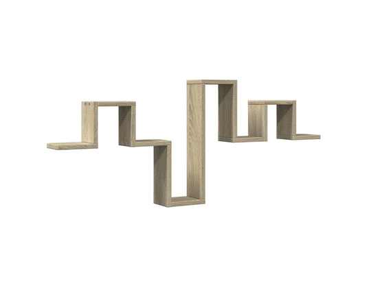 VIDAXL - Etagère murale étagère murale chêne sonoma 104,5x10x43 cm bois d'ingénierie