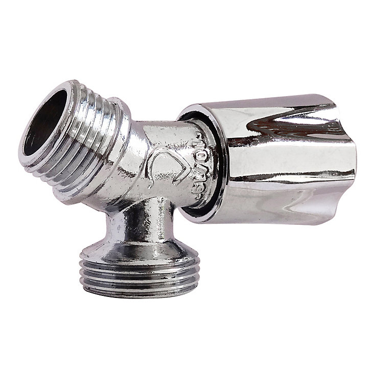 Robinet à sortie de bec inclinée pour raccord machine à laver / installation réseau d'eau, Entrée Mâle 1/2
