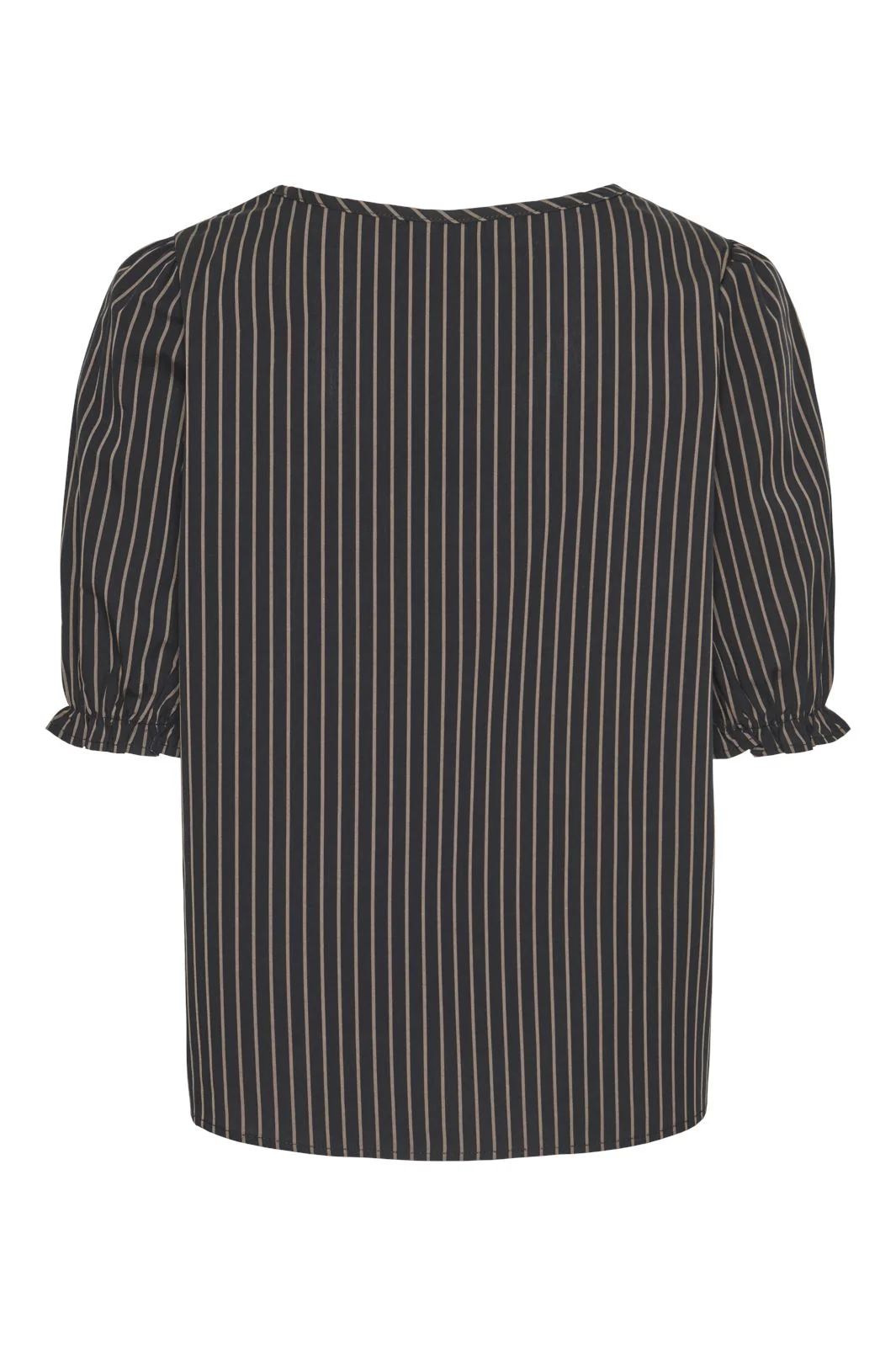 Pieces Pcpenny 2/4 O-Neck Top Camp Mm 4586947 black fossil
