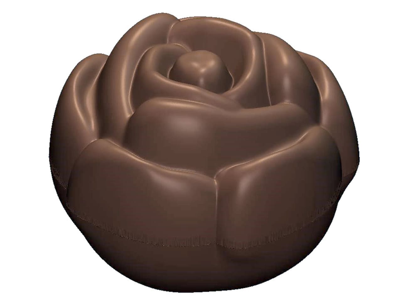 Moule chocolat - 12 roses 3D