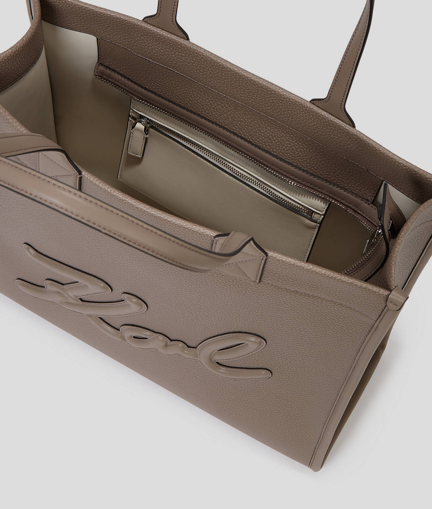 GRAND CABAS EN CUIR GRAINÉ K/SKUARE