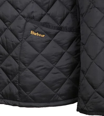 Barbour Heritage Liddesdale Quilted Jas Zwart MQU0240-BK11 kopen