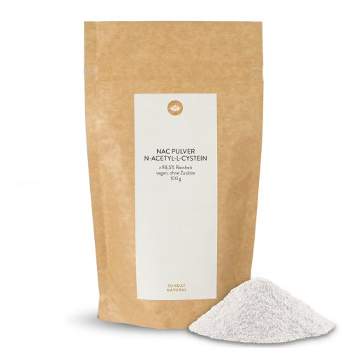 Sunday Natural Products NACPulver N-Acetyl-Cystein