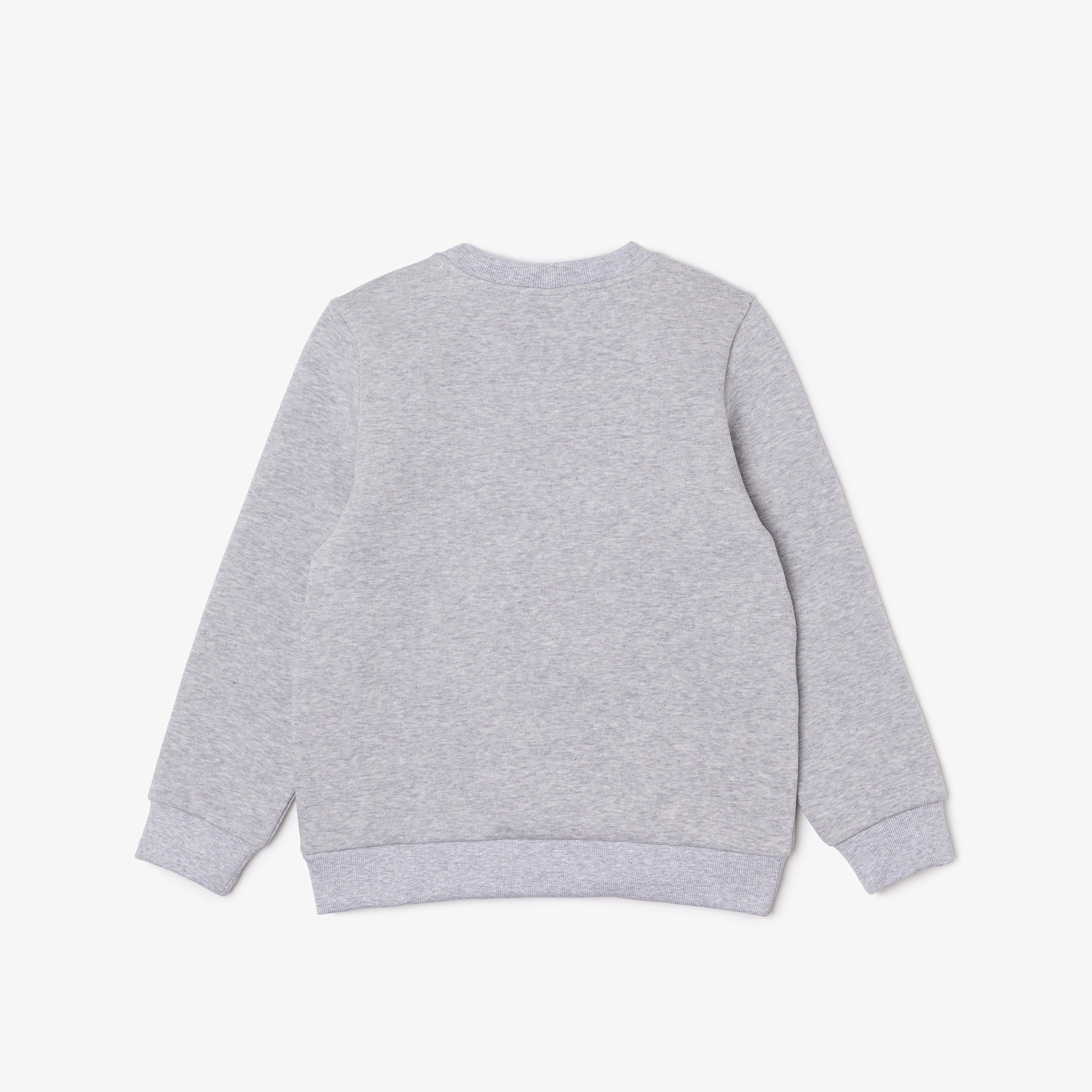 Sweatshirt enfant Lacoste en molleton de coton biologique Pullovers & Sweatshirts - Gris - Lacoste - Enfant