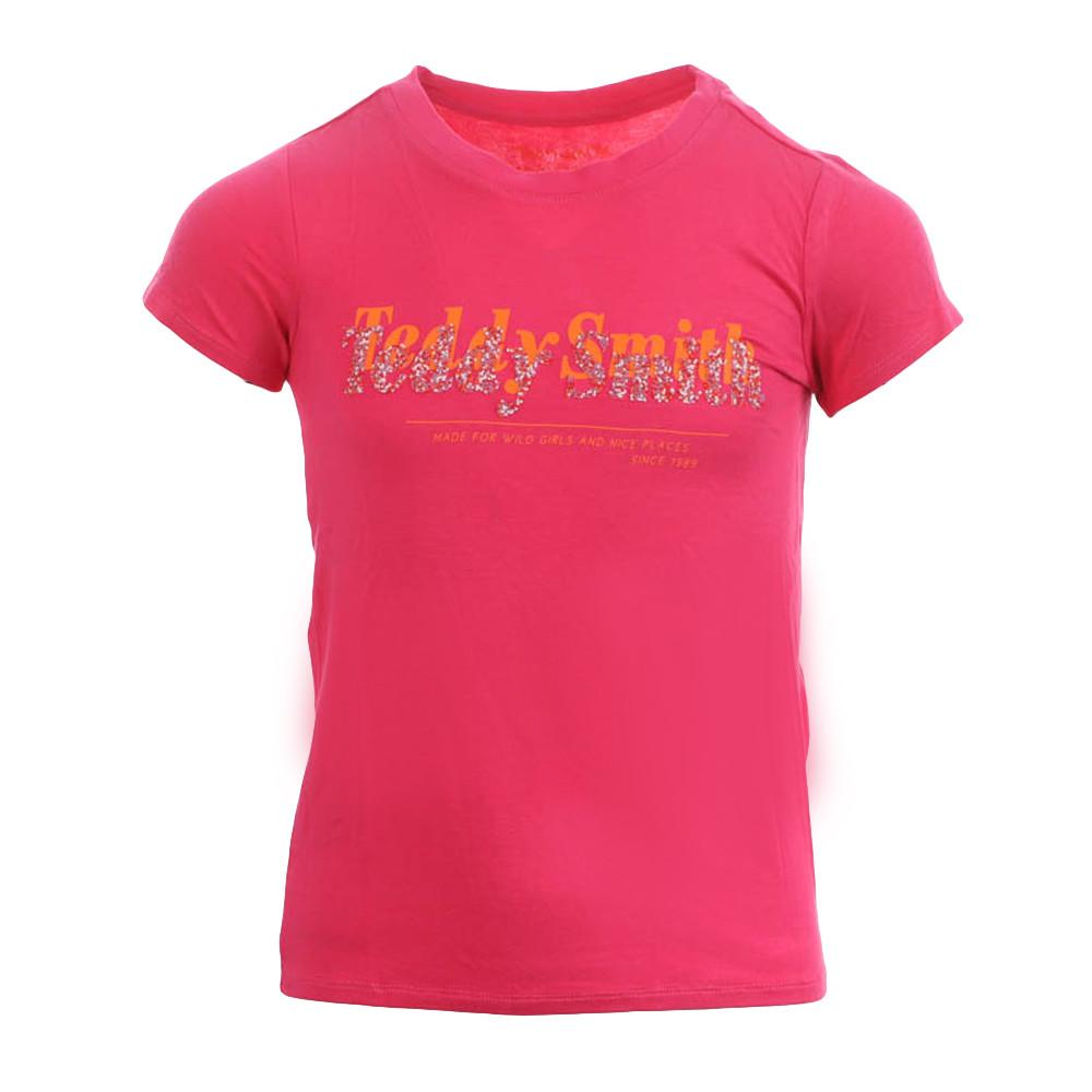 Teddy Smith T-shirt Rose Fille Teddy Smith Taviar