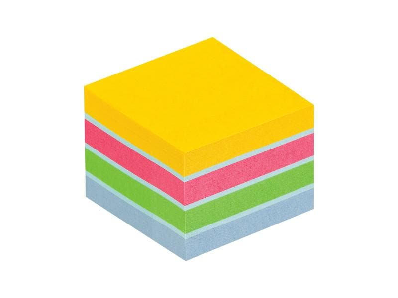 Post-it Notizzettel Mini Würfel 5.1 cm x 5.1 cm Haftnotizen Post-it Würfel Mini