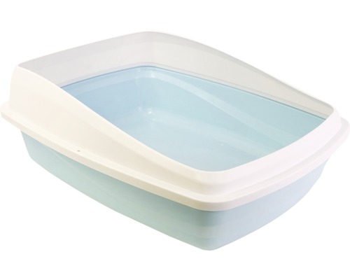 Catit kattenbak met rand, 43 x 57 x 14 cm, blauwgrijs