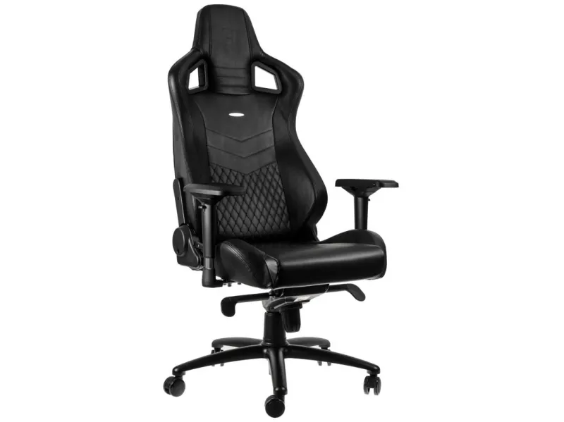 noblechairs EPIC Ægte læder Gaming Stol - sort