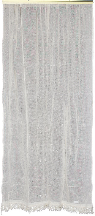 Moustiquaire de porte en coton écru 140 x 225 cm