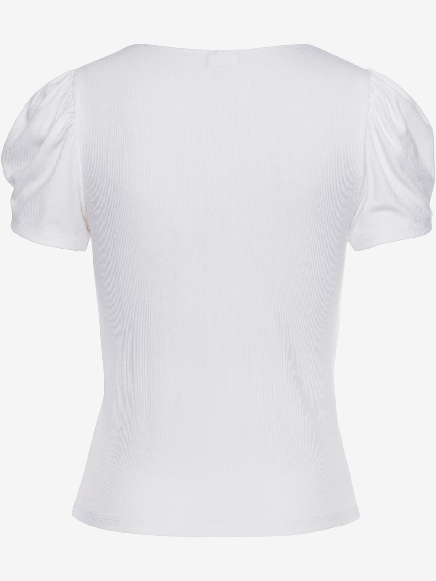 T-shirt à manches courtes manches bouffantes courtes