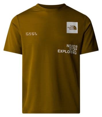 T-Shirt The North Face Graphic Boxes Foundation Vert