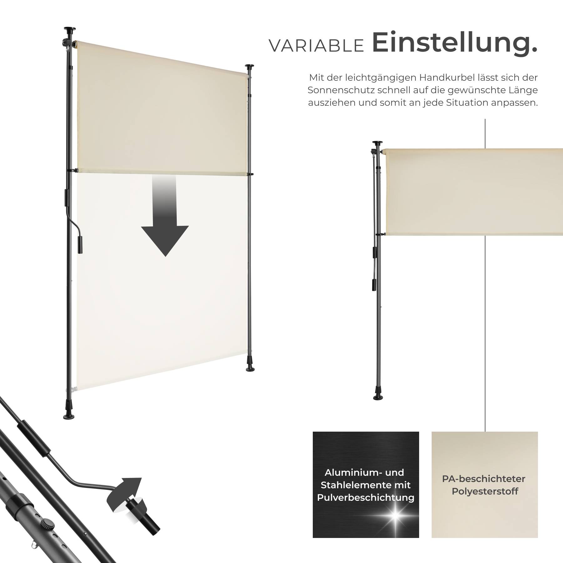 Klemmmarkise Taija