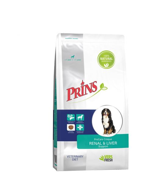Prins Procare Croque Diet Renal & Liver Support Gevogelte - Hondenvoer