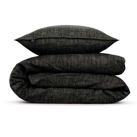 Dekbedovertrek Lino - Midnight Black