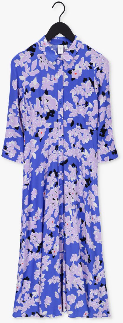 Y.A.S. blauwe y.a.s. maxi jurk yassavanna long shirt dress
