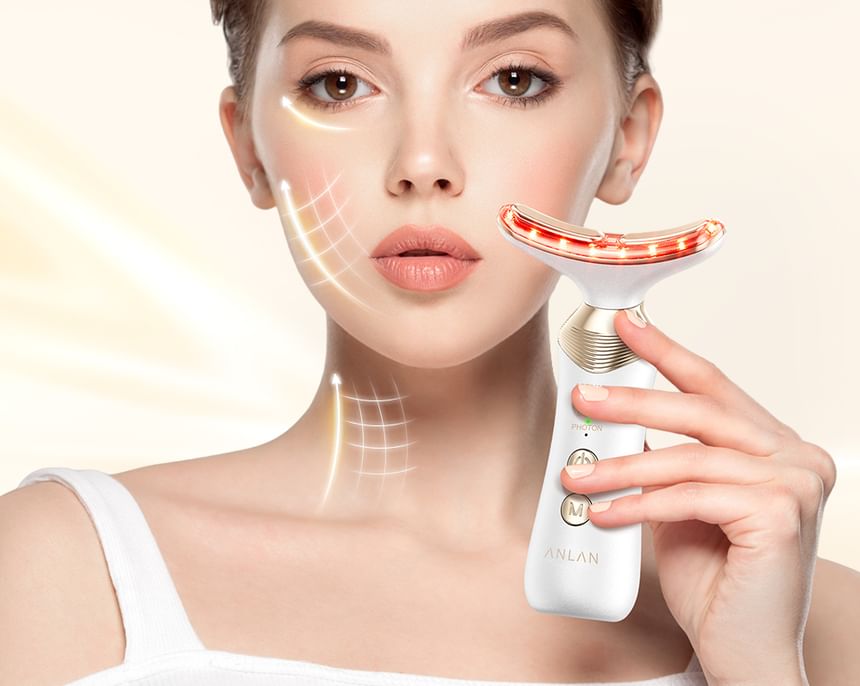 ANLAN - 4-in-1 Dual Polar nekverzorgingsapparaat