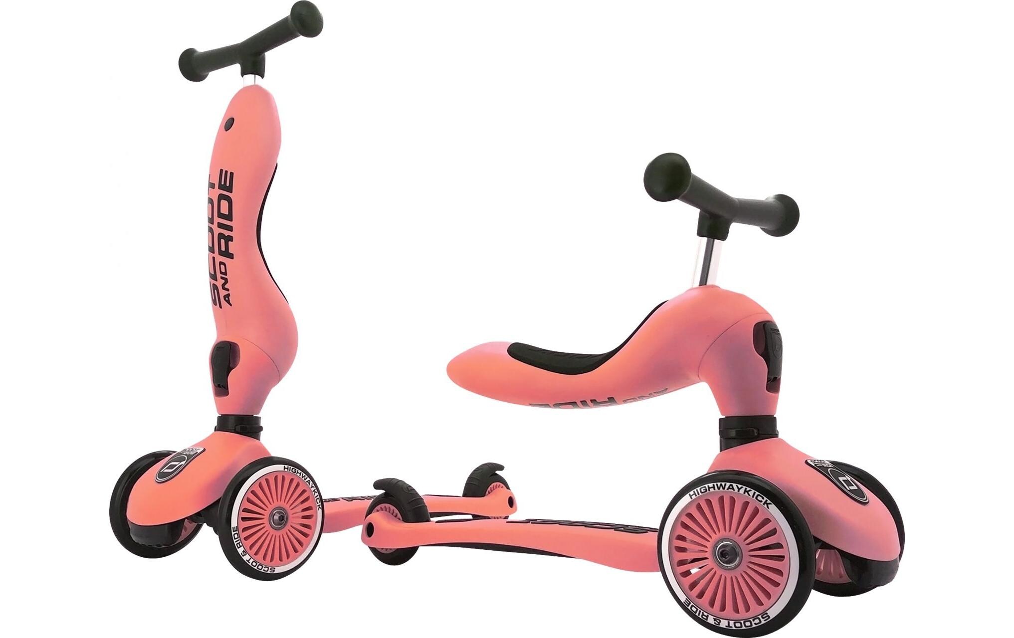 Scooter Highwaykick 1 PeachScooter mit Sitz