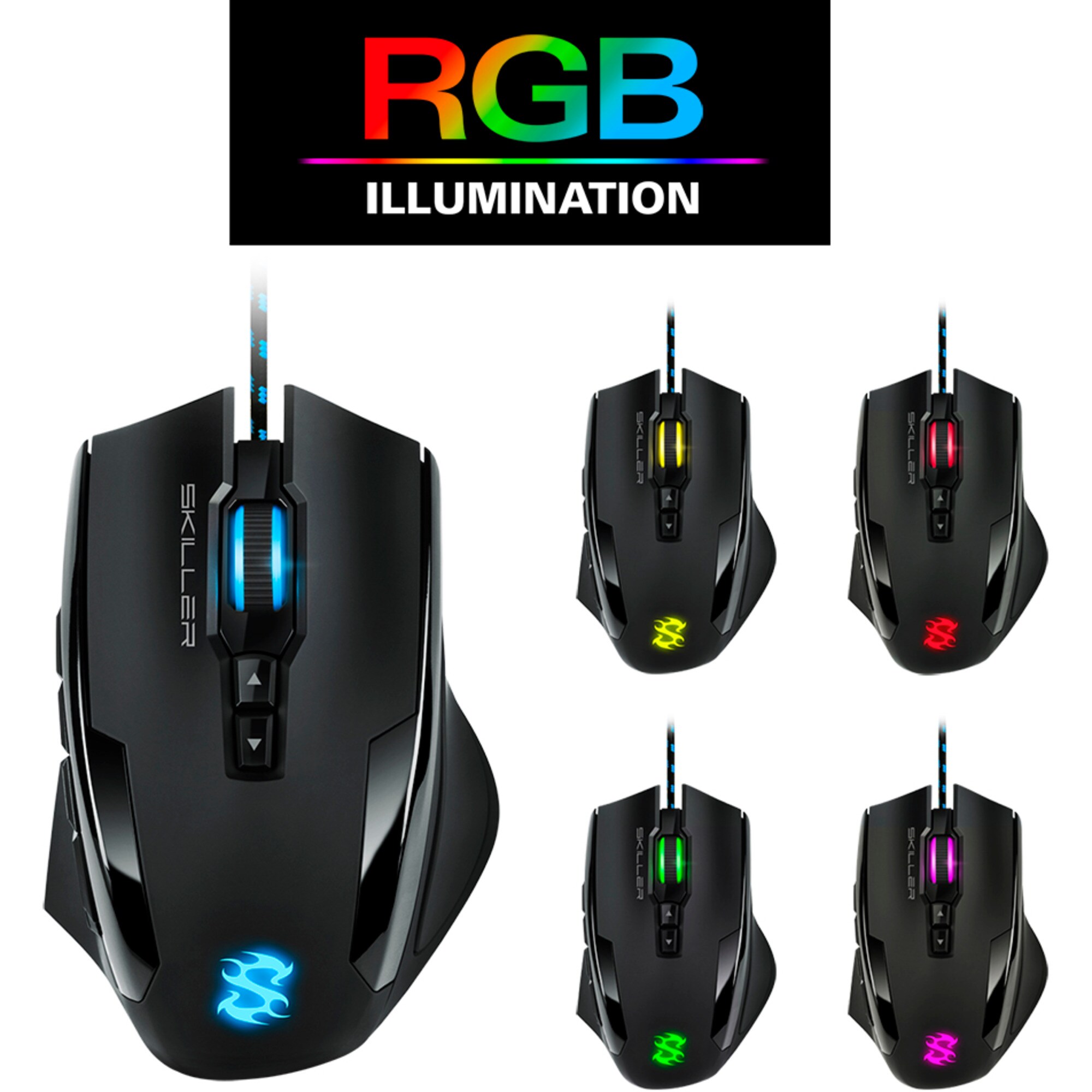 Sharkoon Gaming-Maus SKILLER SGM1