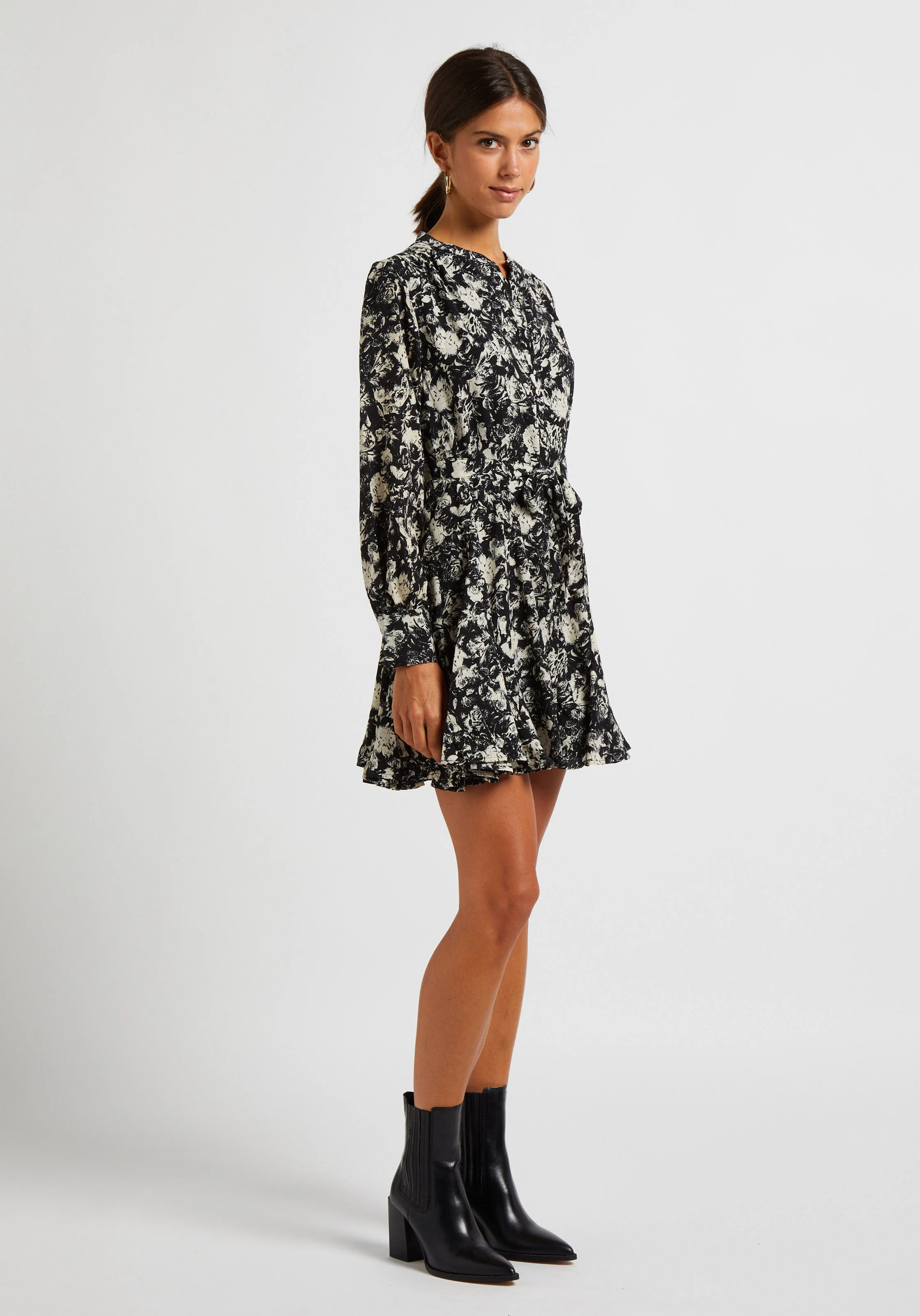 PERLINE - Bottines en cuir | Noir