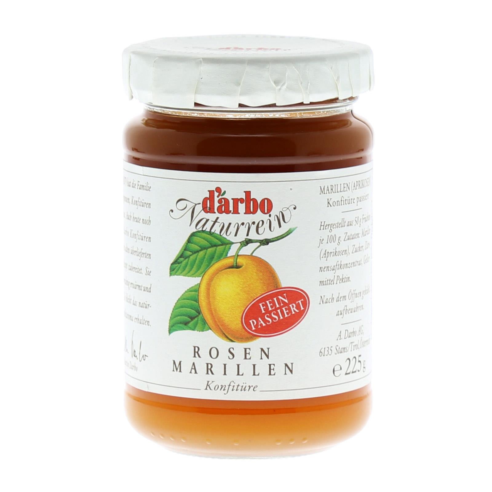 Darbo Rosenmarillen Konfitüre passiert