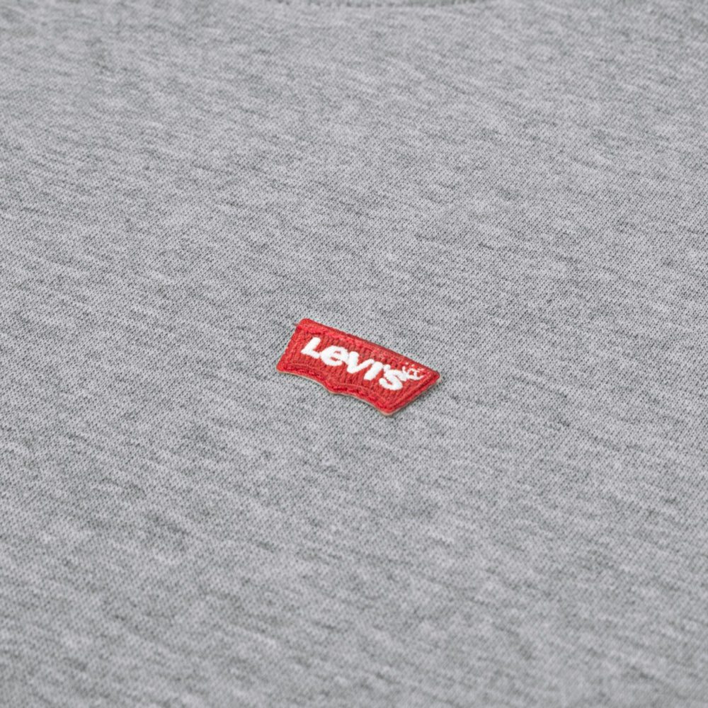 Køb Levi's Grey Heather Mini Logo Crewneck Sweatshirt
