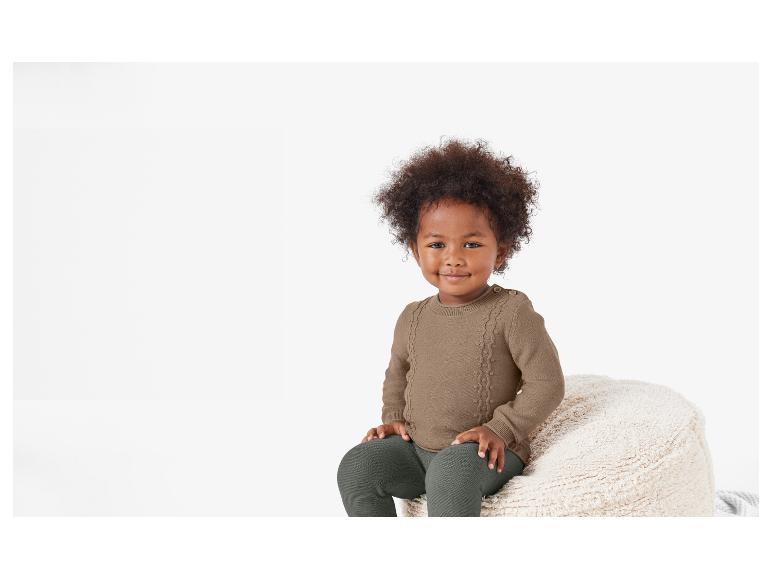 Gebreide baby trui