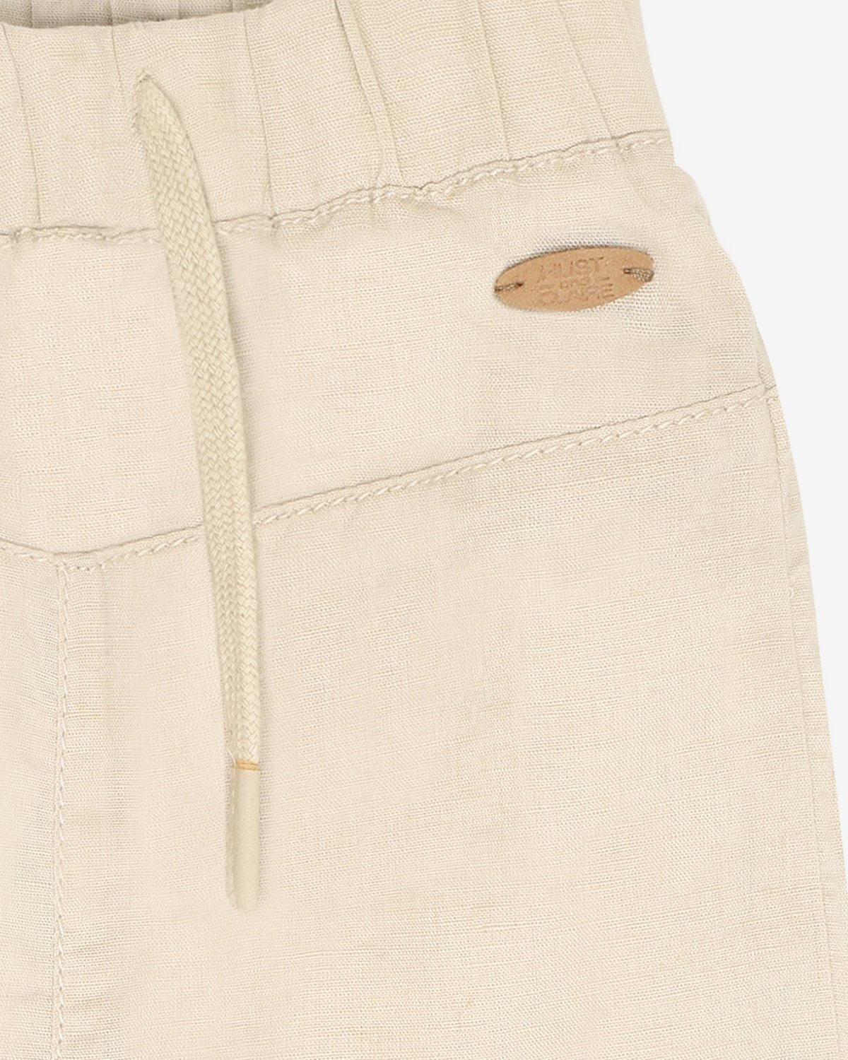 Bukse Baby m/ Høyt Liv – 73% Bomull, 27% Linen | HCTimon Cotton-Linen