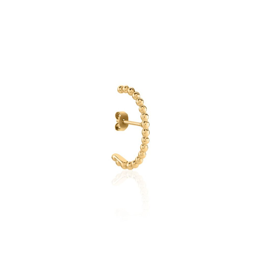 Bijoux D'oreilles Pavlova Plaqué Or Jaune