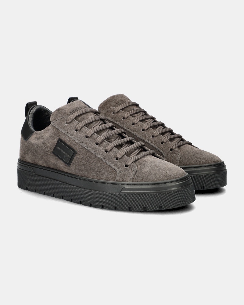 Antony Morato Metal Bold Lage sneakers  - grijs