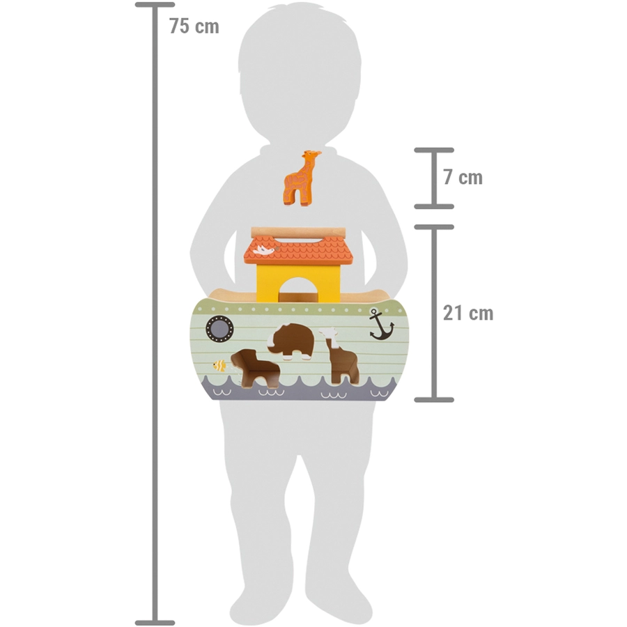 small foot® Steckspiel Arche Noah „Safari“