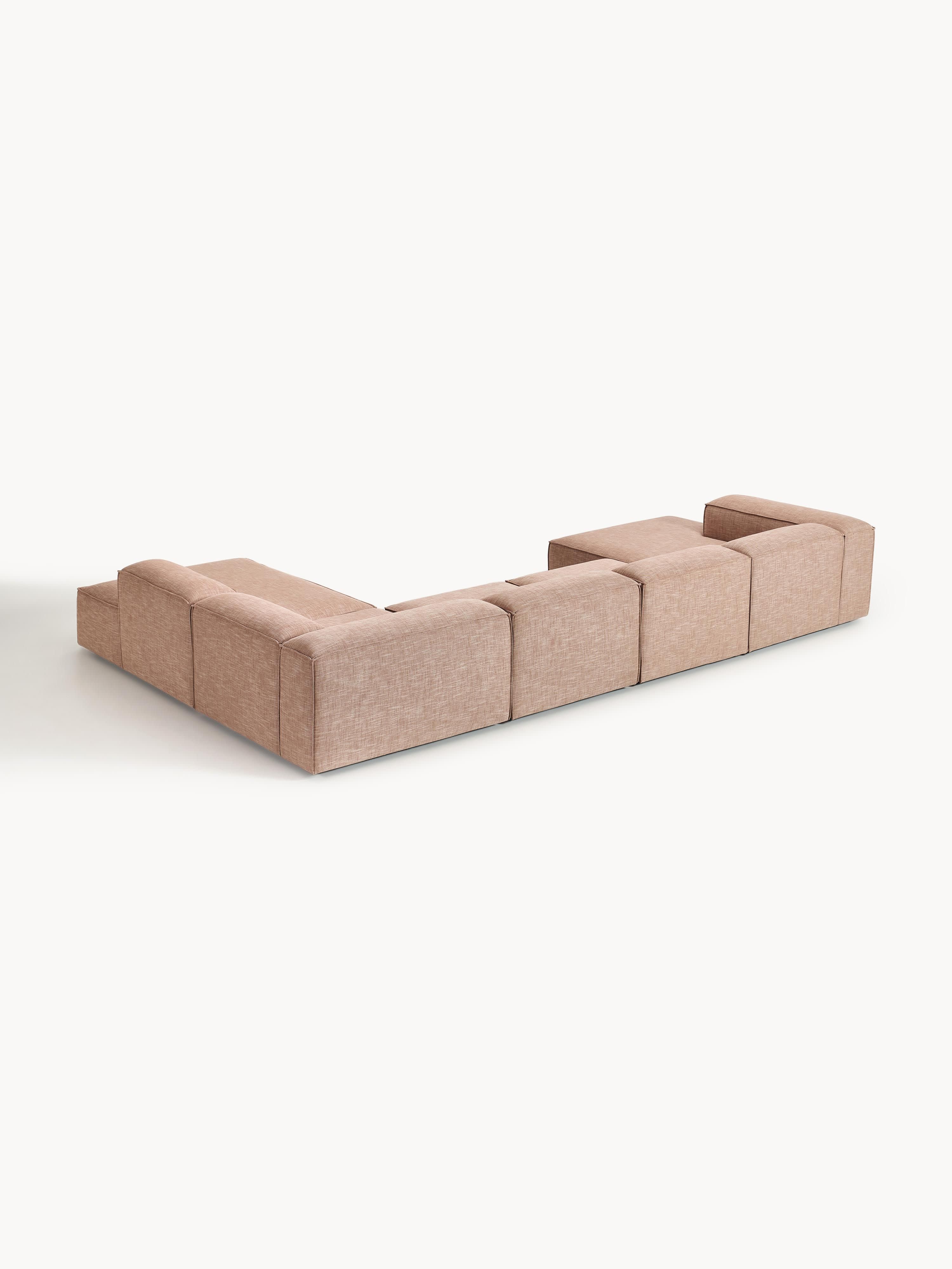 Modulaire U-bank Lennon van linnenmix