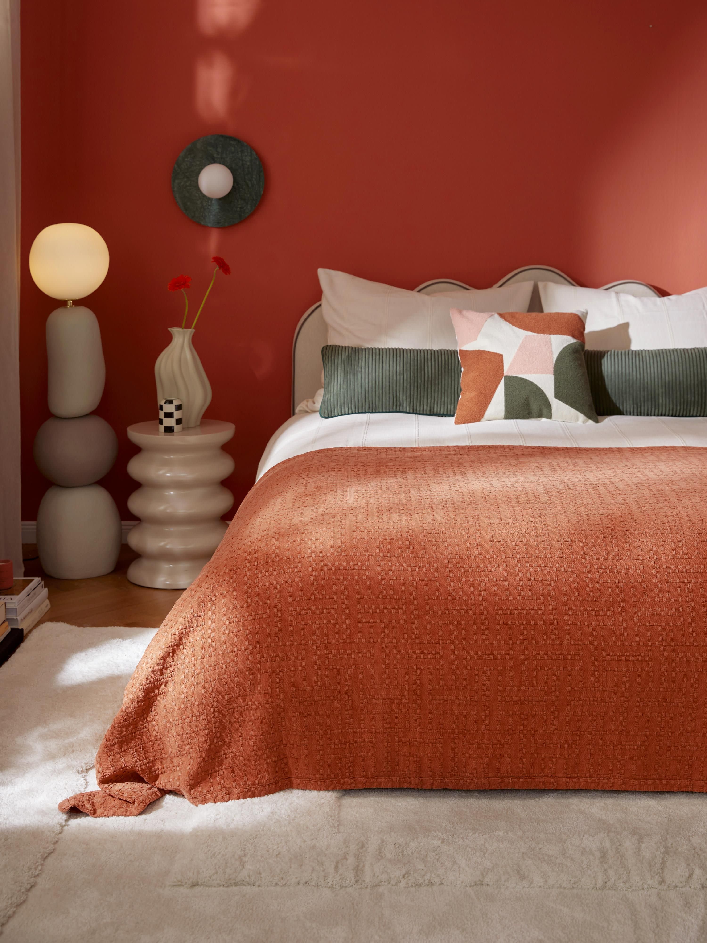 Katoenen bedsprei Lazlo