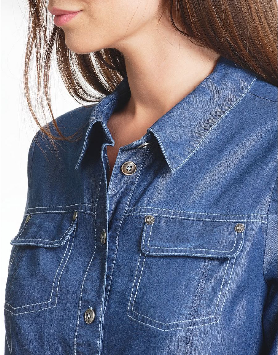 Chemise bleu jean