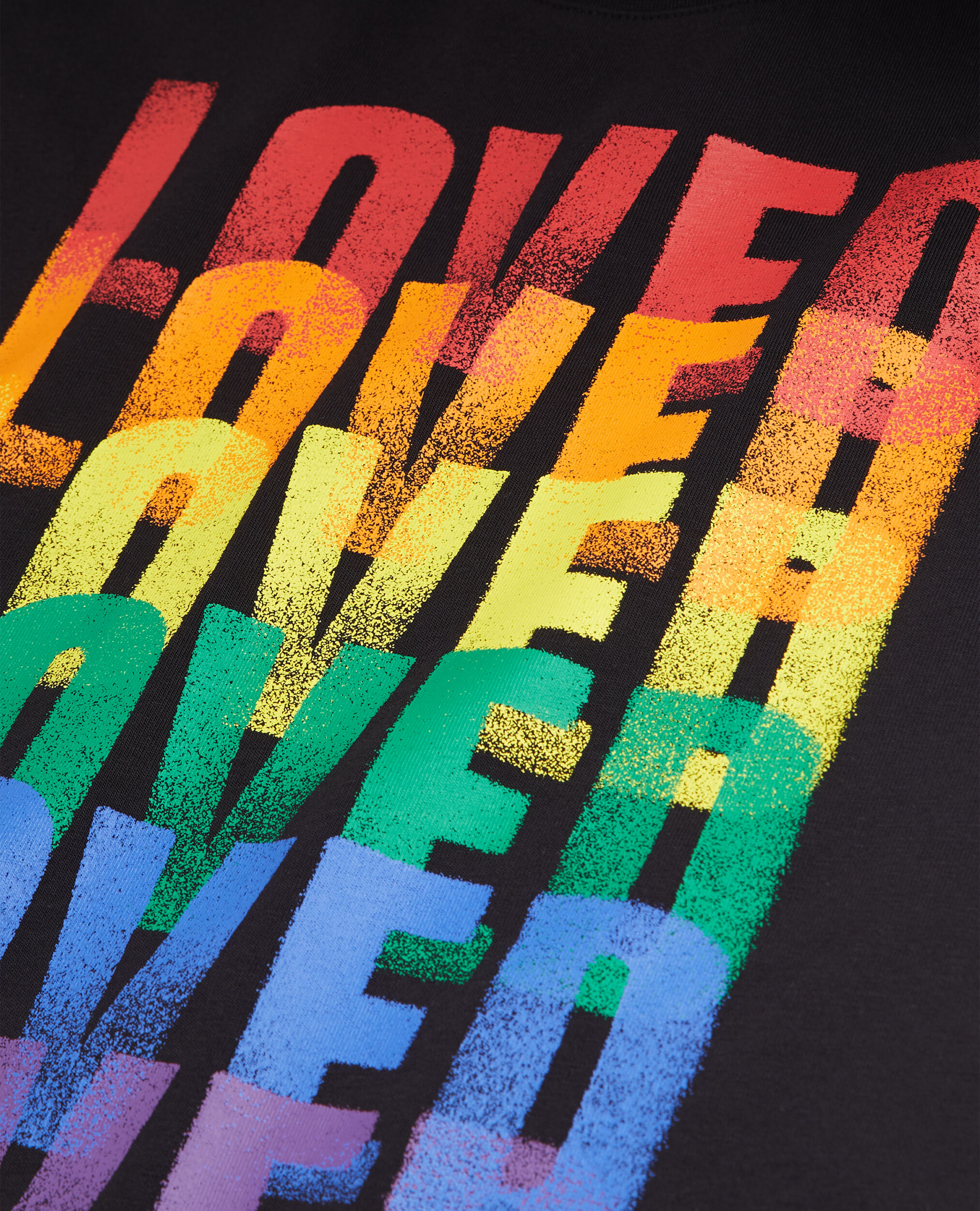 T-shirt Pride noir