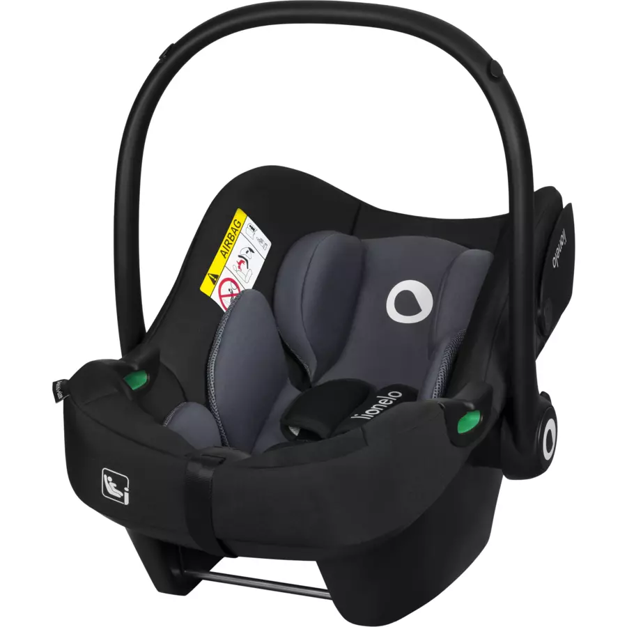 lionelo Babyschale Astrid i-Size Black Grey