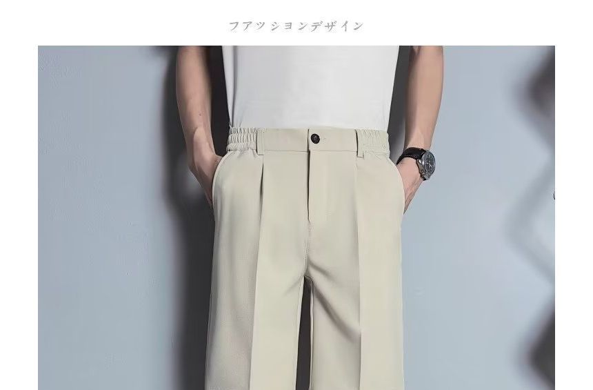 Loansk - Hoge taille effen shorts