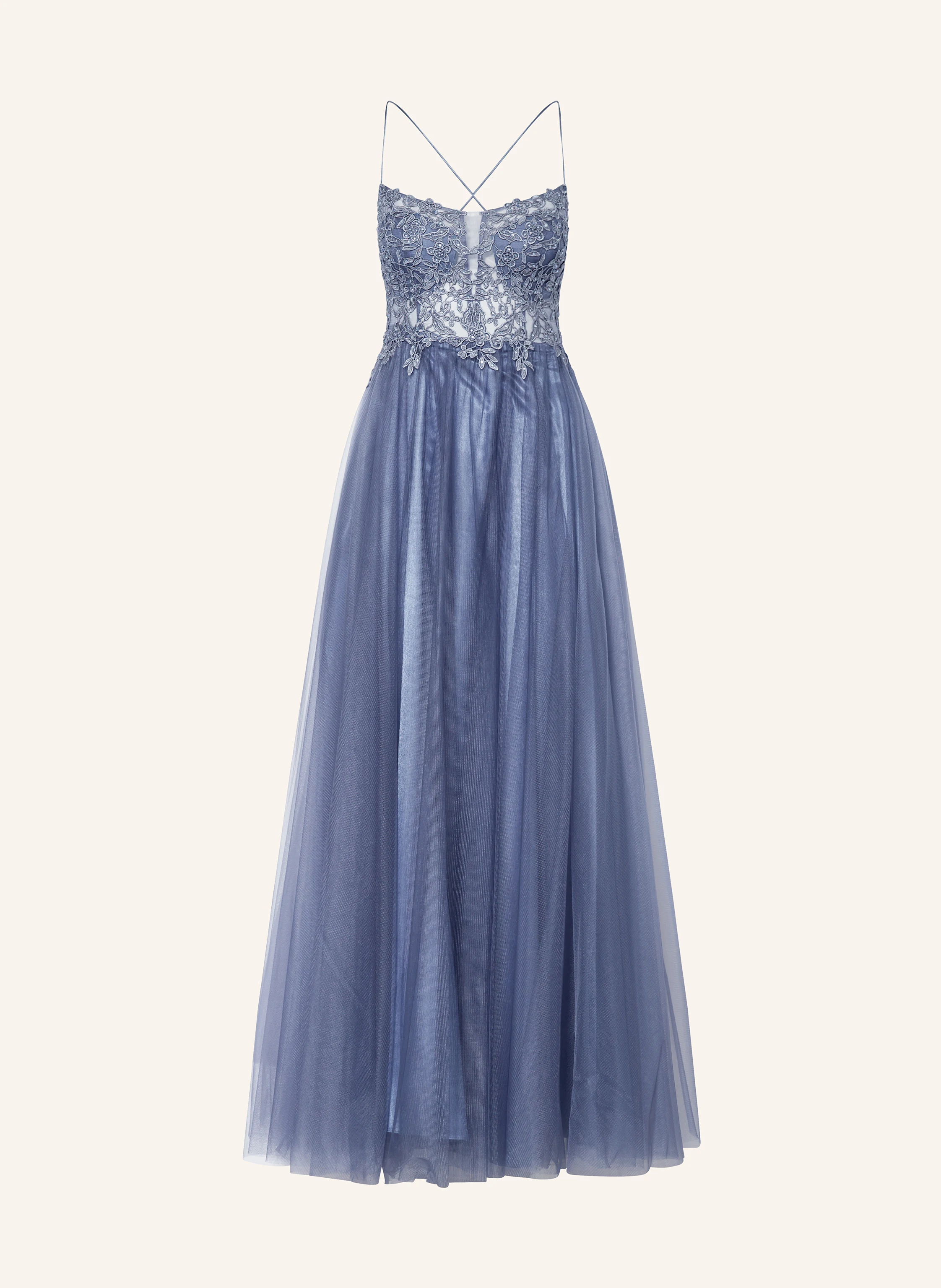VM Vera Mont Abendkleid mit Schmucksteinen