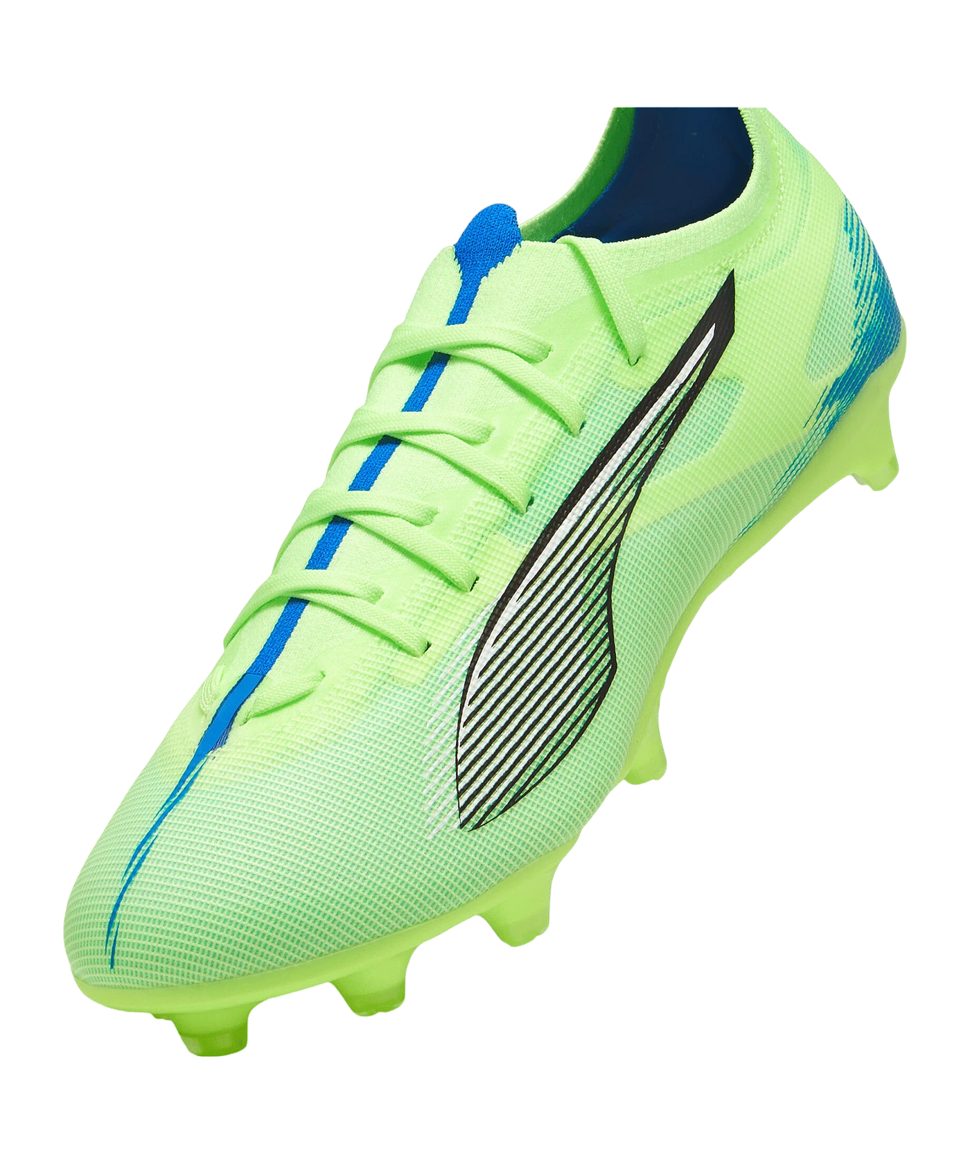PUMA ULTRA 5 Match FG/AG Lights Out Grün Weiss F03