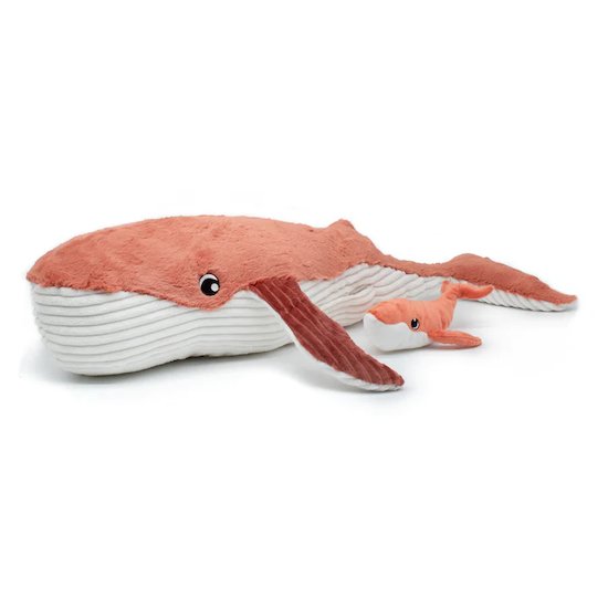 Ptipotos Baleine Géante et son bébé   Terracotta        de               Les Déglingos