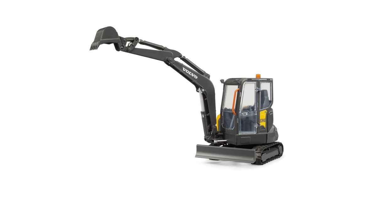 bruderVolvo Compact graafmachine ECR40 Modelvoertuig  (02465)