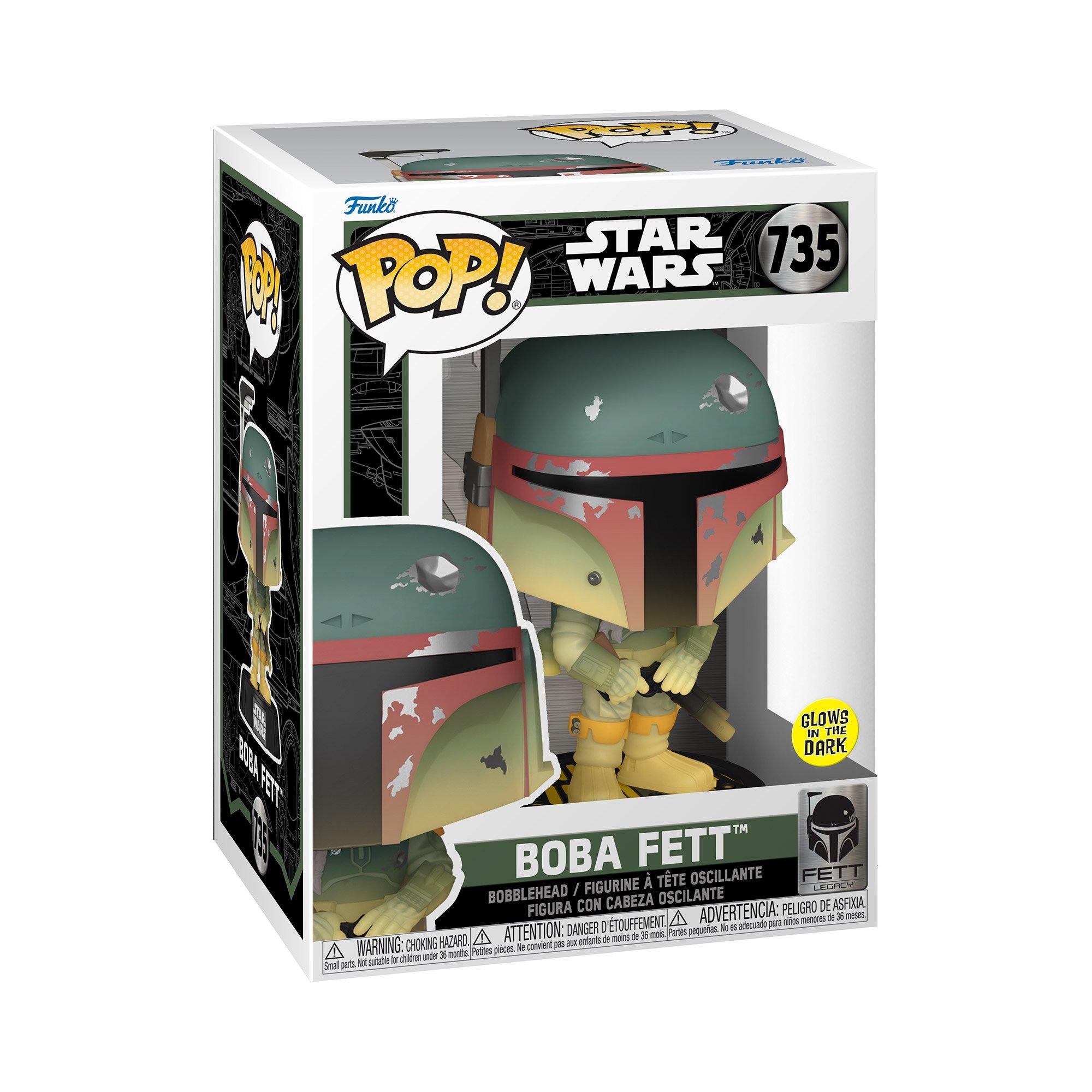 FUNKO POP Star Wars: FL Boba Fett(GW)