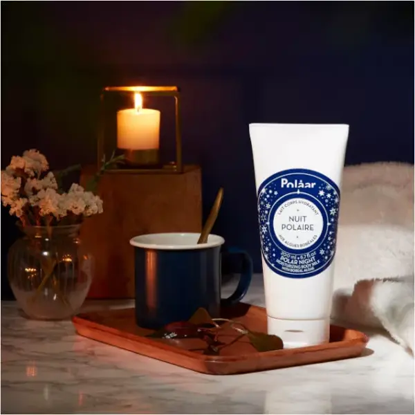 Loção Corporal Hidratante Noturna Polar Night da Polaar com Algas Boreais 200ml