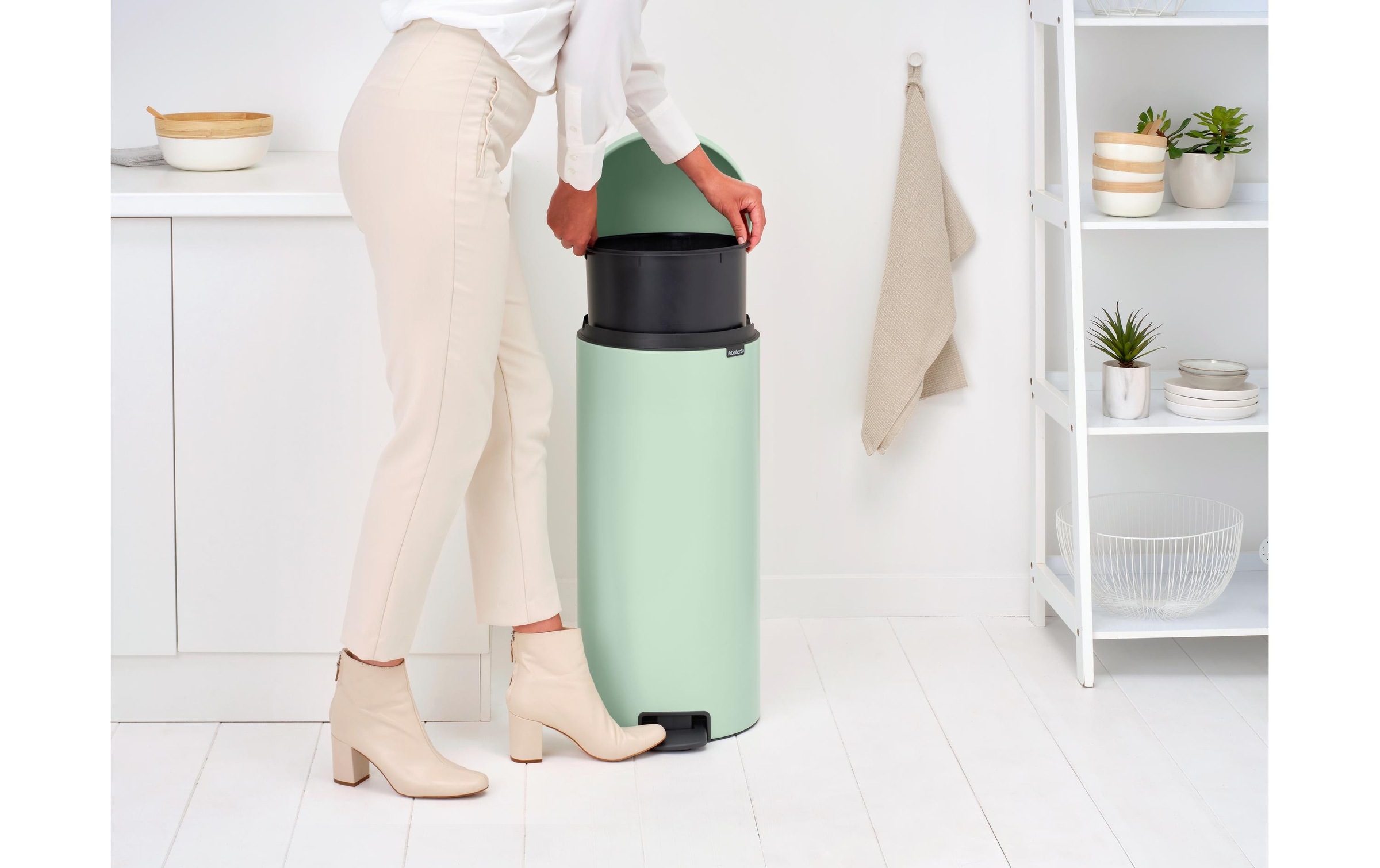 Brabantia Mülleimer »NewIcon 30 l, Grün« 1 Behälter