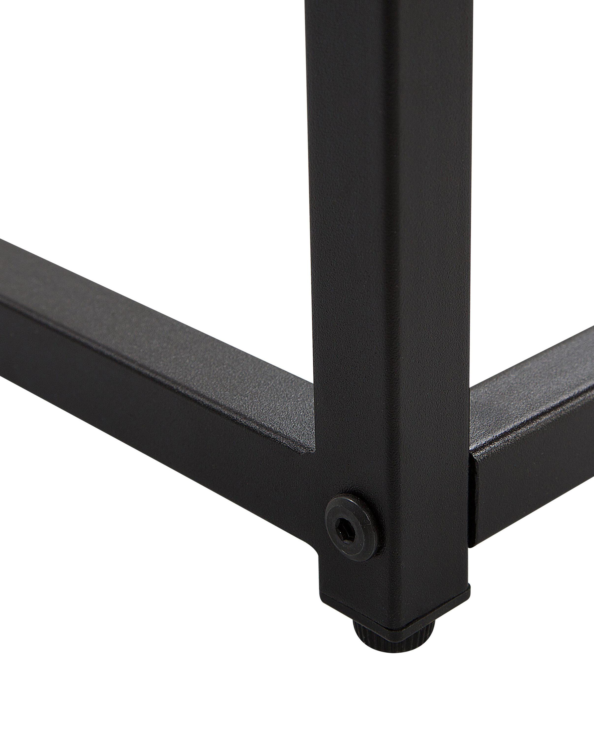 Sidetable DELANO Veiligheidsglas Zwart