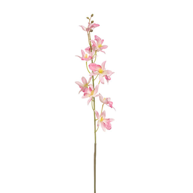 Kunstbloem Cymbidium - 78cm - roze