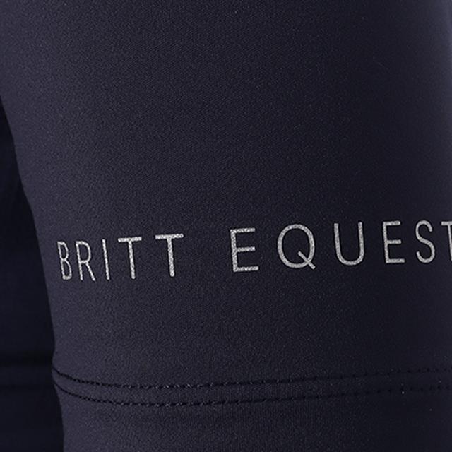 Trainingsshirt BRITT EQUESTRIAN Short Sleeve AW25 Donkerblauw