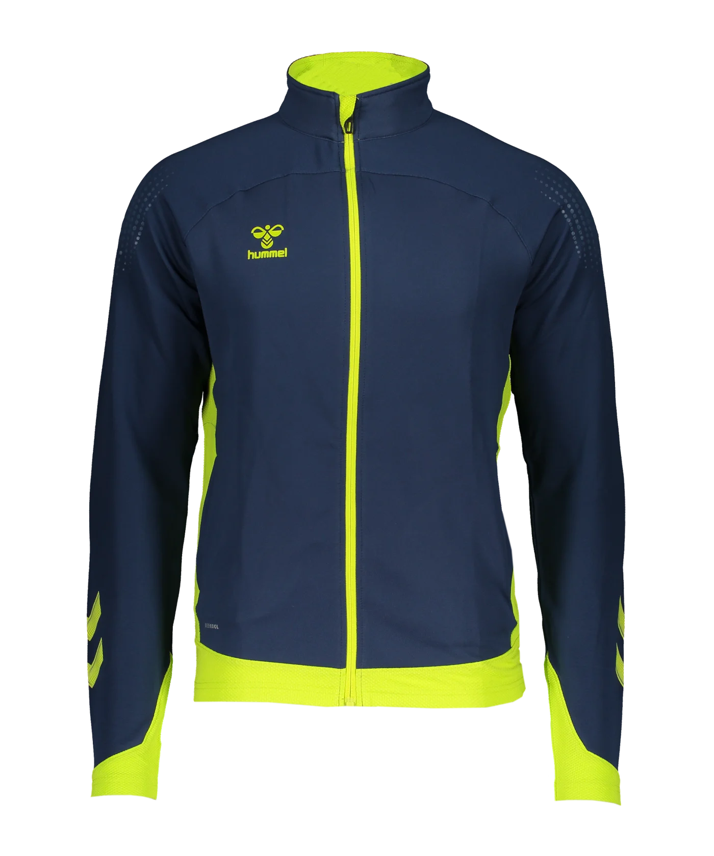 Hummel hmlLEAD Poly Zip Trainingsjacke Blau F7642