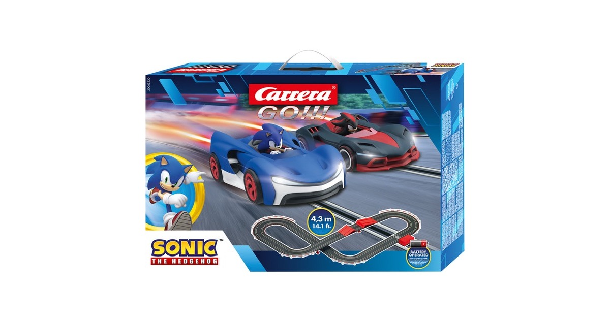 CarreraGO!!! - Sonic the Hedgehog Racebaan  (Schaal 1:43)