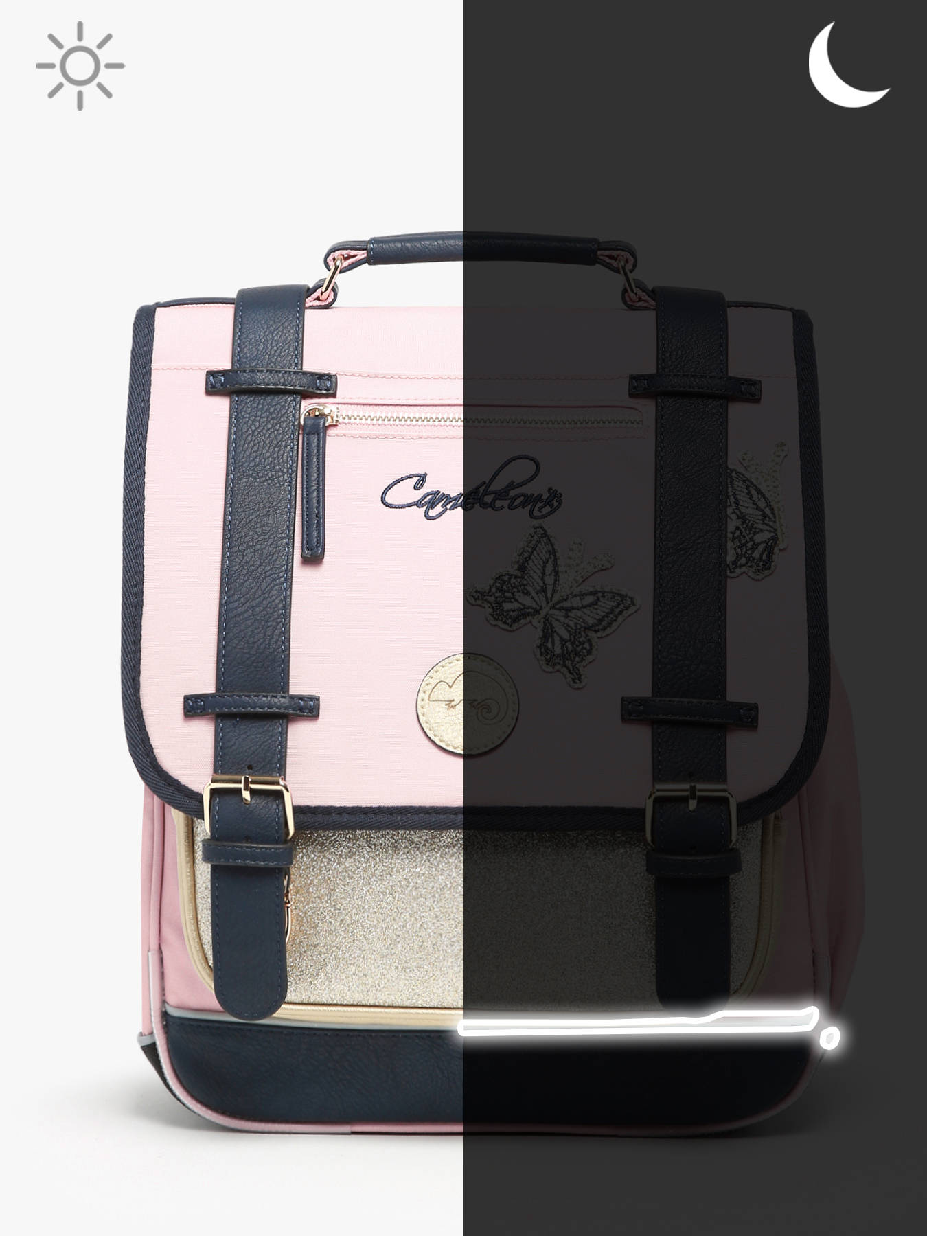 Sac  dos 3 compartiments CAMELEON